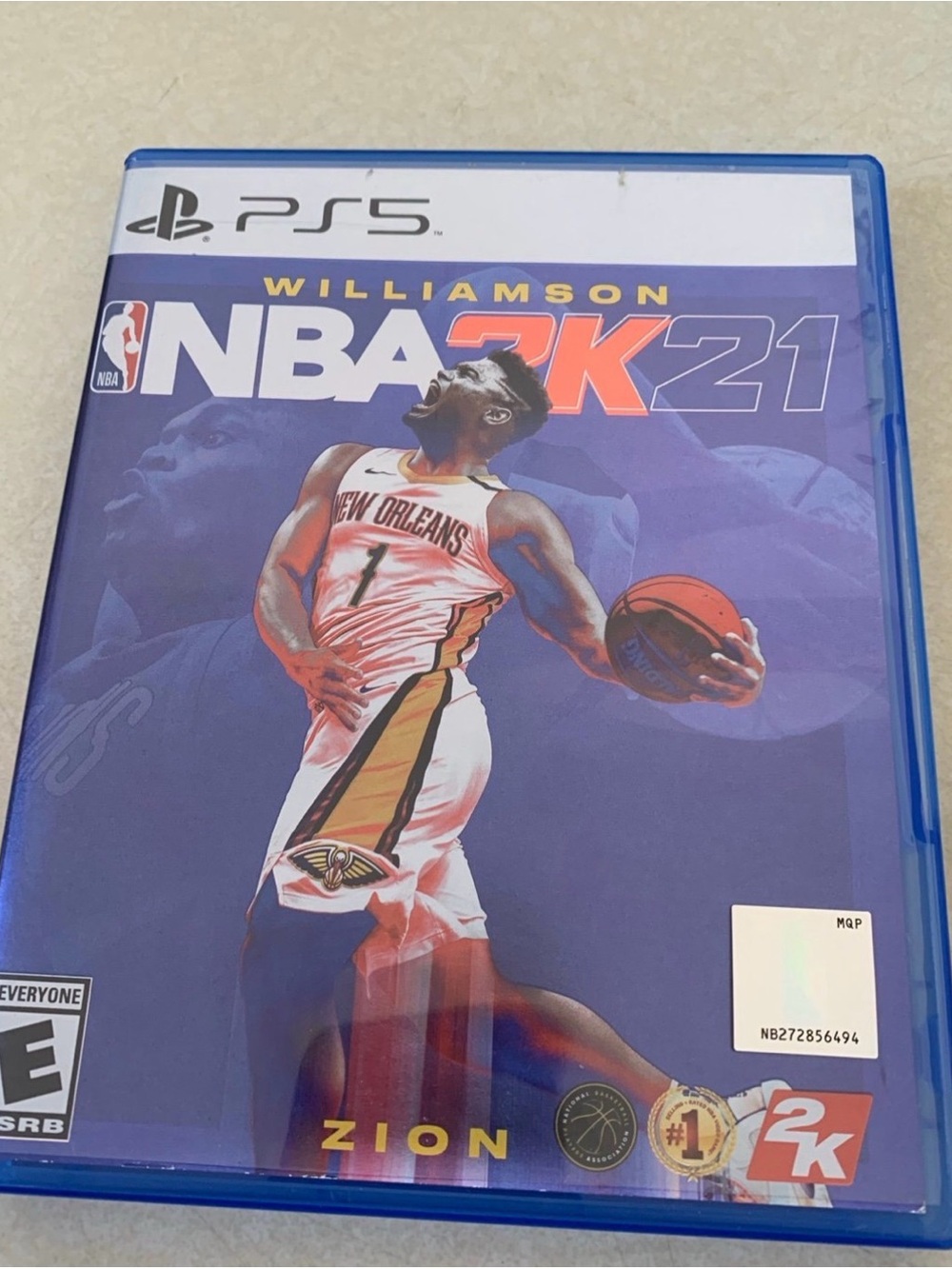 NBA 2K21 for PlayStation 5 PS5 complete plays perfectly w/ bonus content code